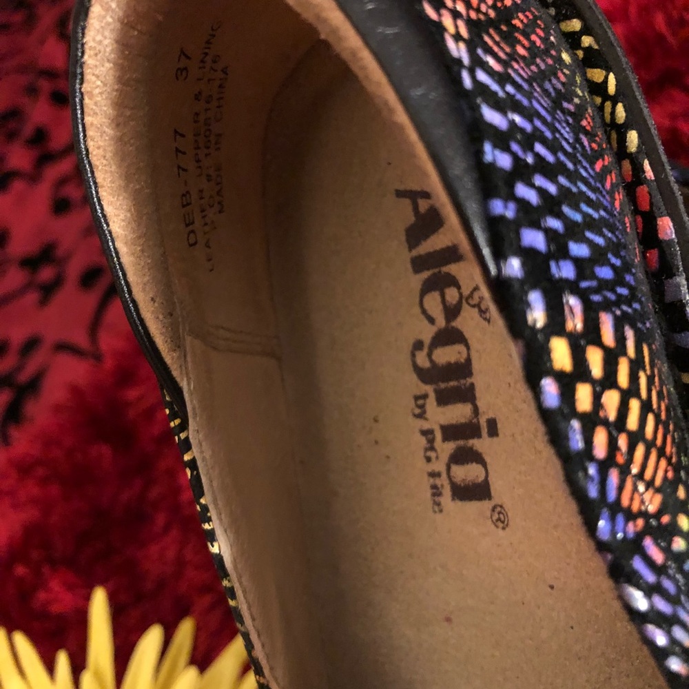 Alegria slip on comfort shoes